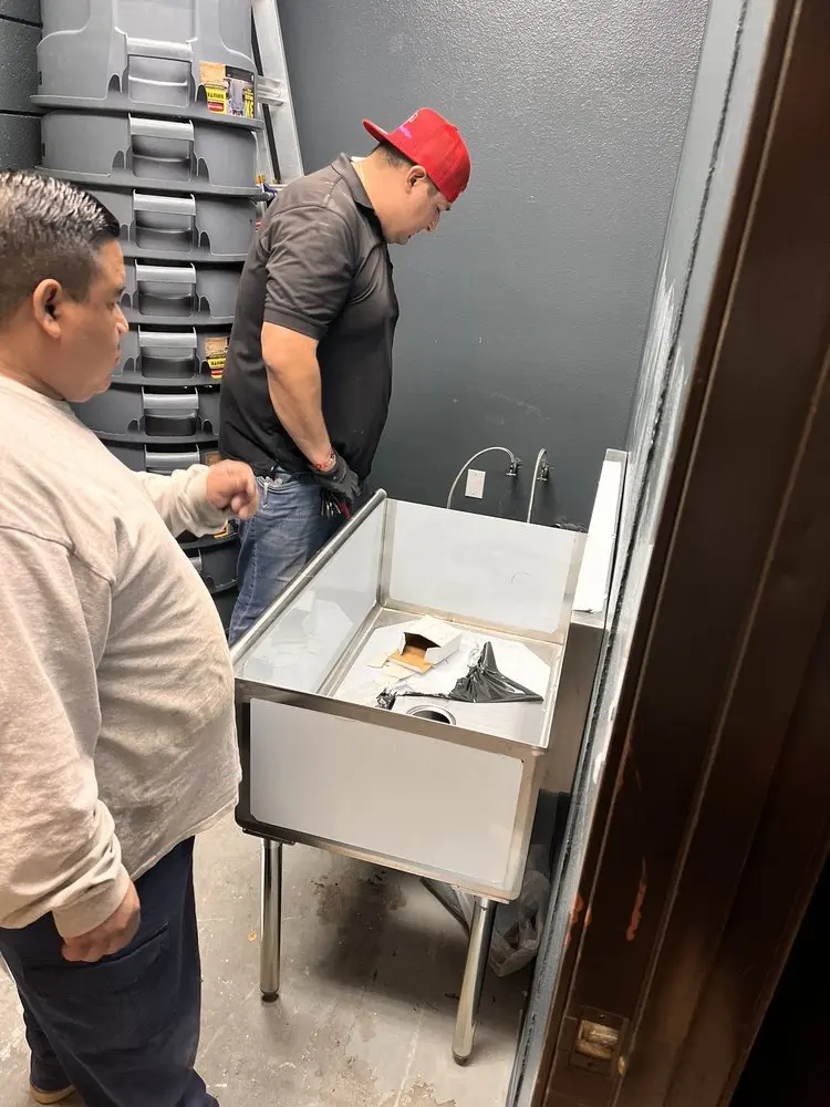 Commercial plumbing and sink installation in Cochran Hollow
