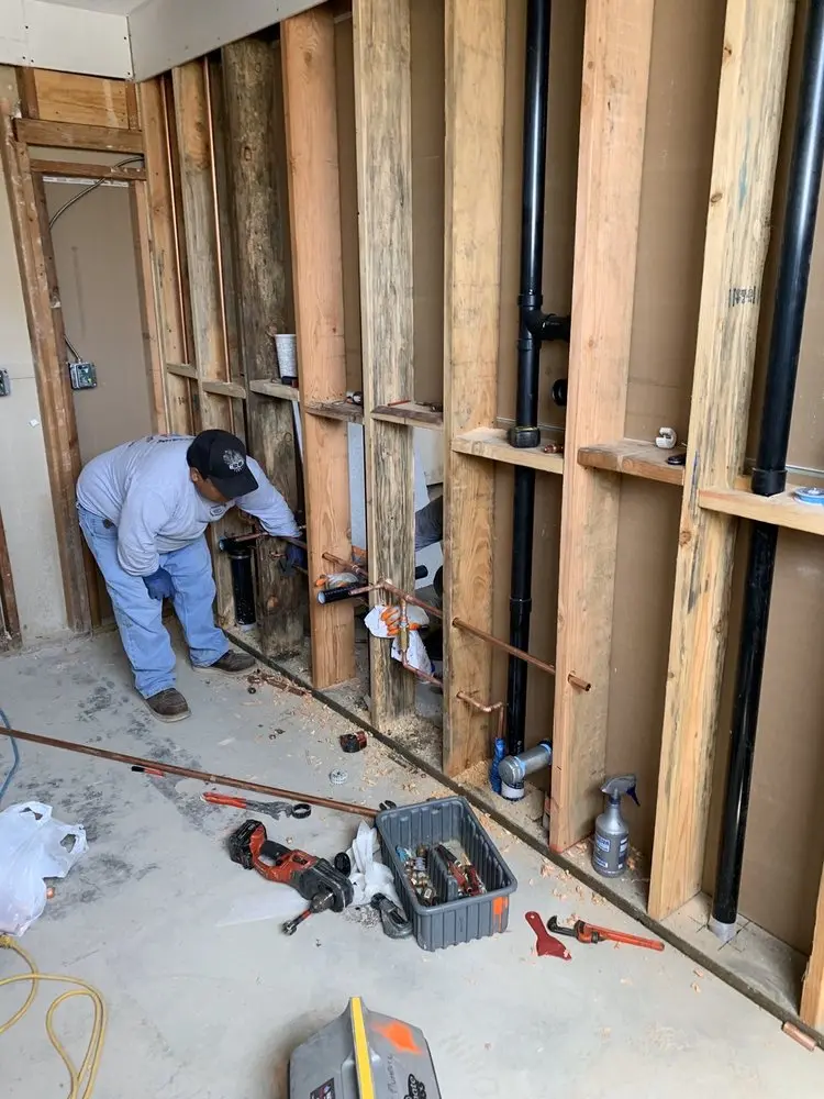 Commercial rough-in plumbing for Gas Line Repair in Cochran Hollow